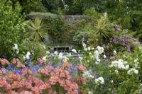 Milton Lodge Garden, Somerset, in June