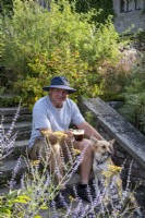 Tom Coward, head gardener at Gravetye Manor Gardens, Sussex