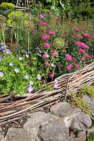 Willow bed edging 