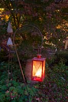 Lantern in the garden 