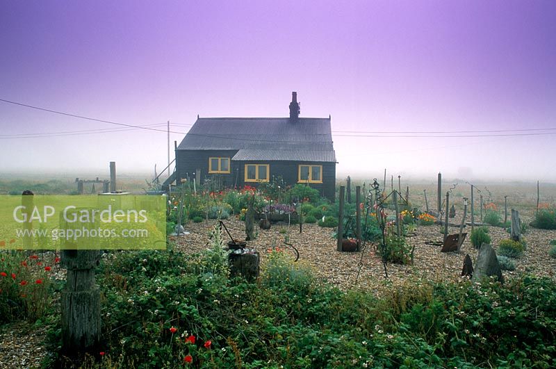 Derek Jarmans Prospect cottage at Dungeness in Kent 