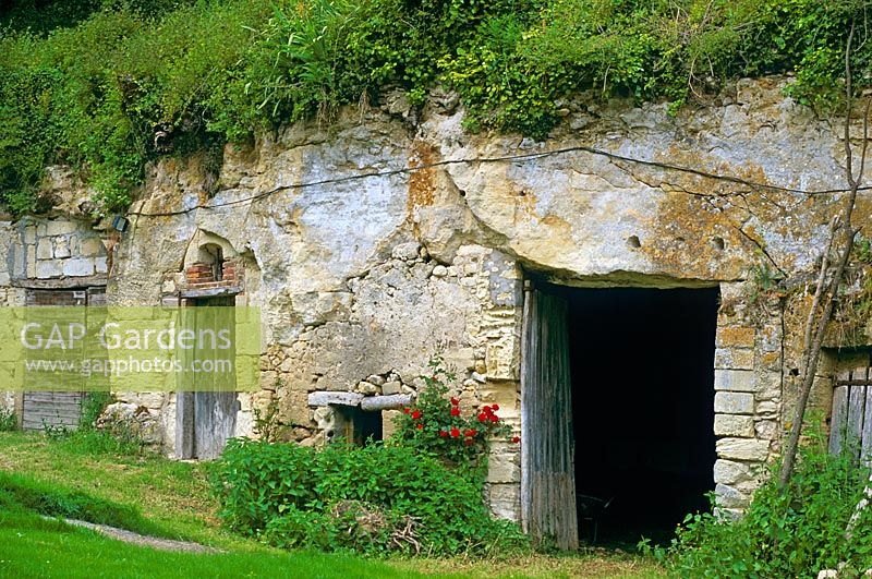 Cave house, France