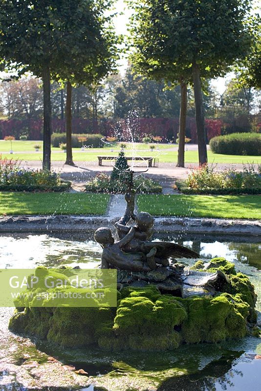 Fountain in Schwetzingen Schlossgarten, Germany