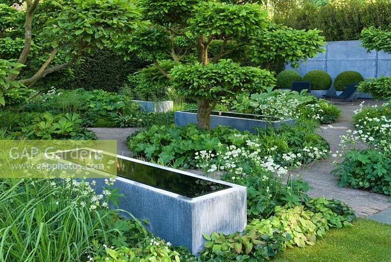 The Laurent Perrier Garden, Designed by Tom Stuart-Smith. Winner of Gold Medal and Best Show Garden, RHS Chelsea 2008