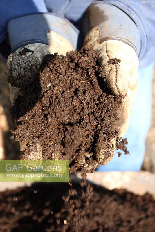 Compost - A rich dark friable product for soil improvement