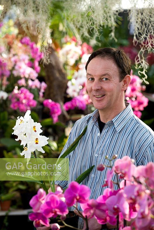 Jim Durrant of McBean's Orchids