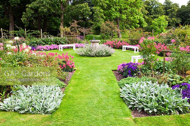 The Rose Garden - Boughton House, Northamptonshire