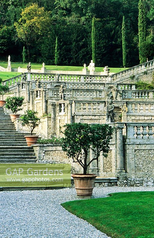 The Terraces - Villa Della Porta Bozzolo, Casalzuigno, Italy  