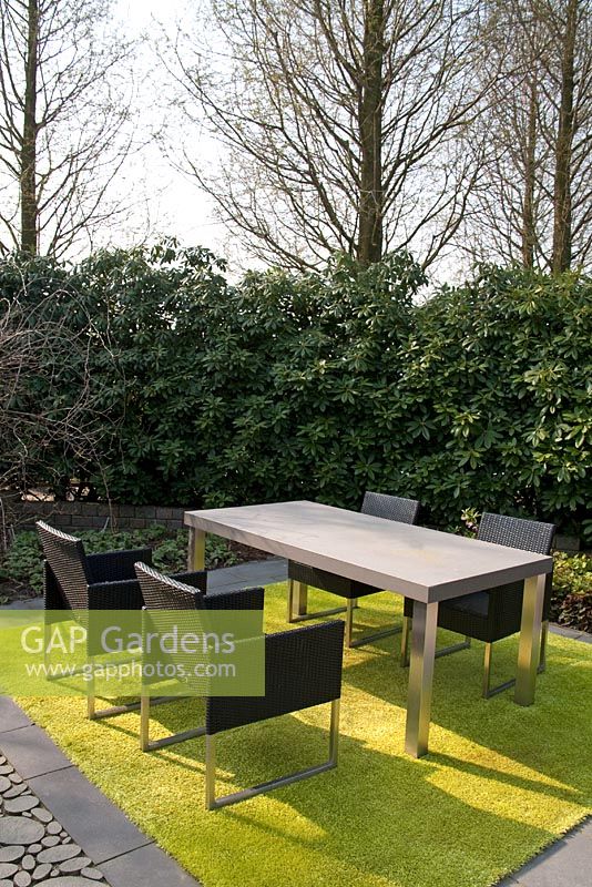 Modern furniture - Appeltern garden, Holland 
