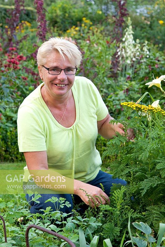 Garden owner, Willemien van Gelder