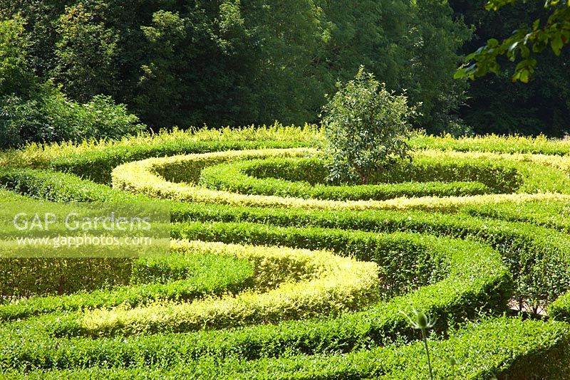 The  Anniversary Maze at Painswick Rococo Gardens