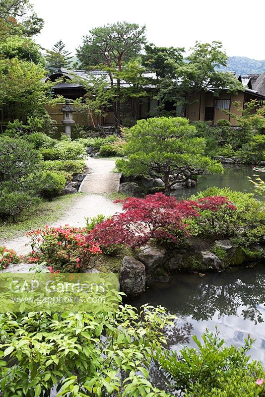 Western garden - Isuien Gardens, Nara, Japan