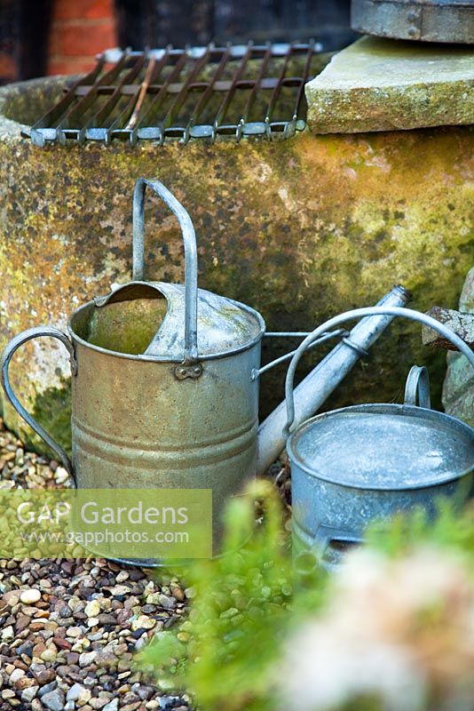 Galvanised watering cans - Chapel Street 
