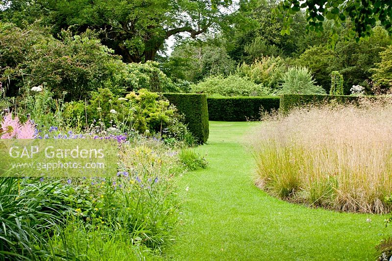 Gardens at Gresgarth Hall, Lancashire -  designed by Arabella Lennox Boyd. UK