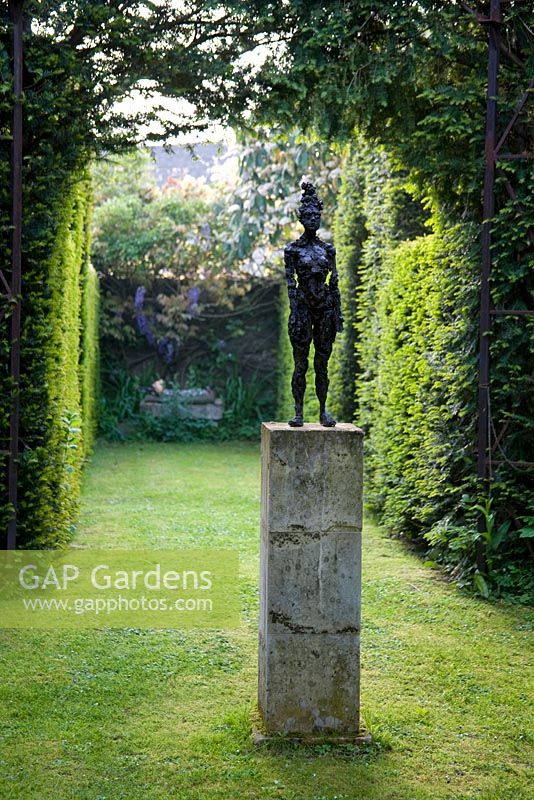  'Jubilent Artemis' or 'Gaia' sculpture by Deborah - Cantax House, Wiltshire.