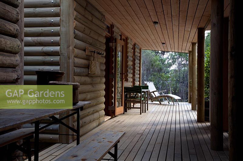 Timber verandah