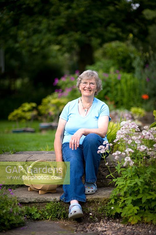 Barbara Fray,  owner of millpool garden