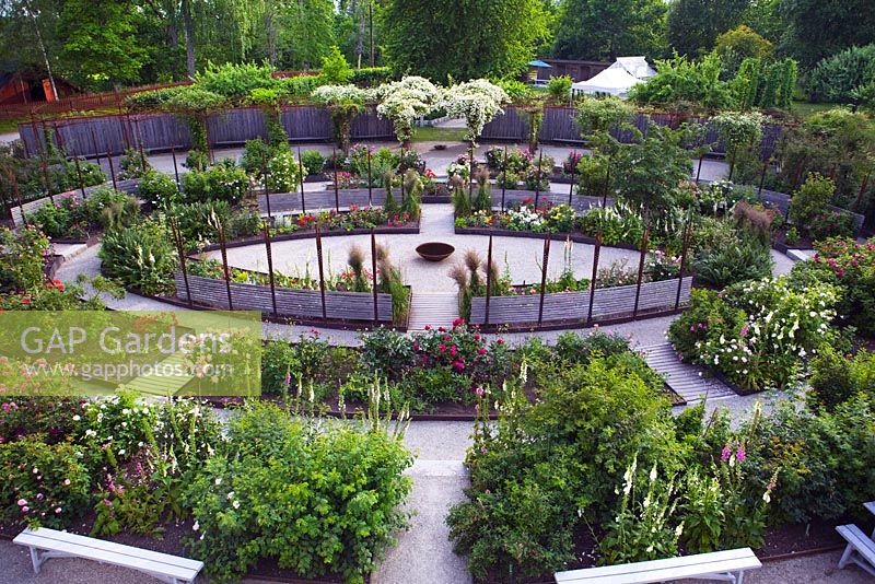 Wij Gardens Sweden - Modern formal garden