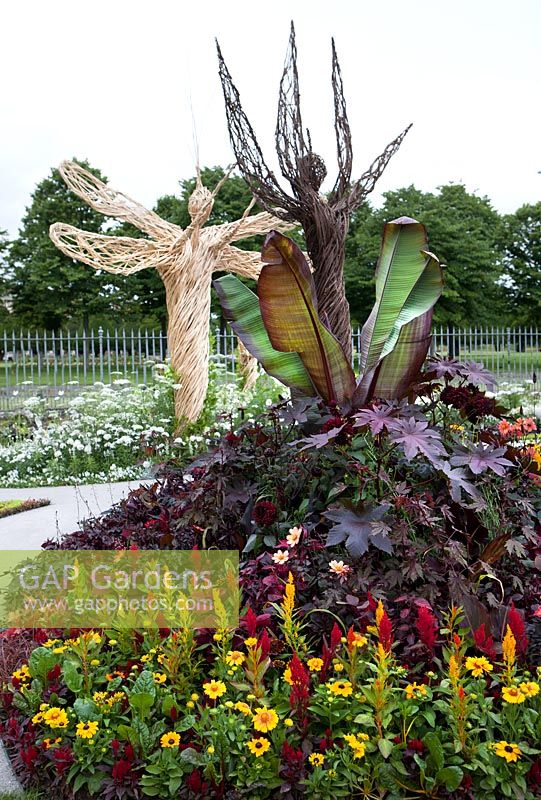 Hampton Court Flower Show 2012. A very Victorian Fantasy by Bournemouth Borough Council. 