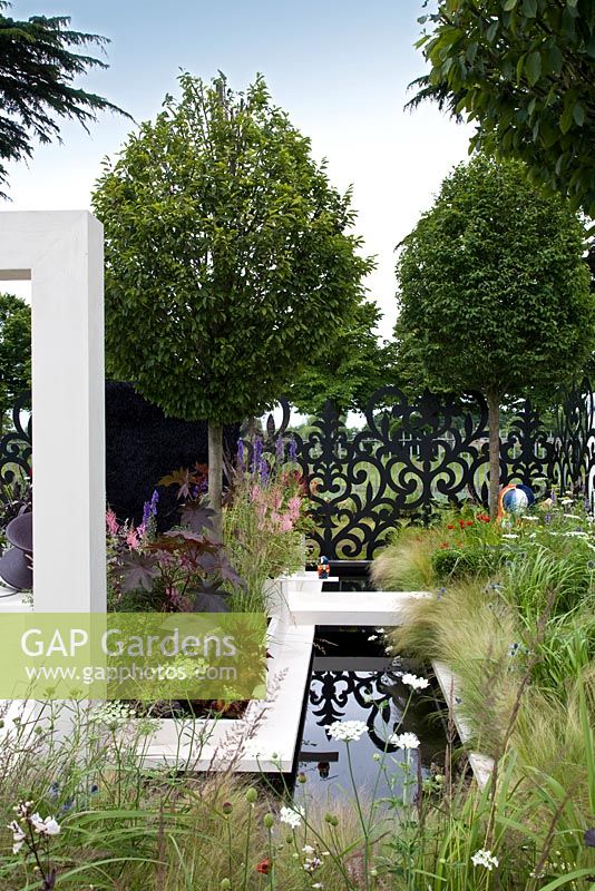 'Russian Museum Garden' - Silver gilt medal winner - RHS Hampton Court Flower Show 2012 
