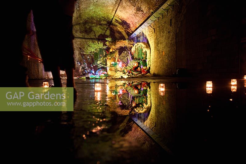 Tony Heywood and Alison Condie's underground landscape installation for Cityscapes
