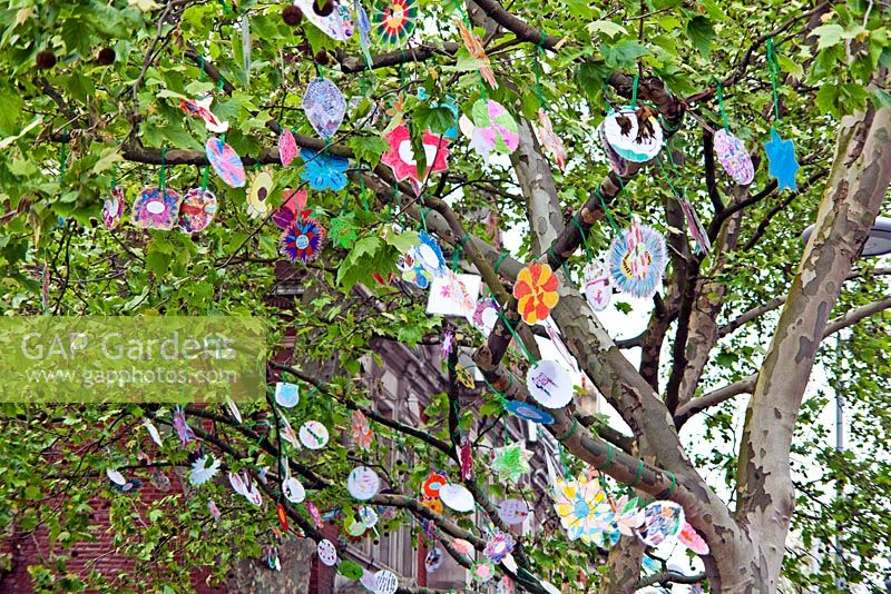 Chelsea Fringe Event 2012. May 20th 2012. The Wish Trees of Chelsea