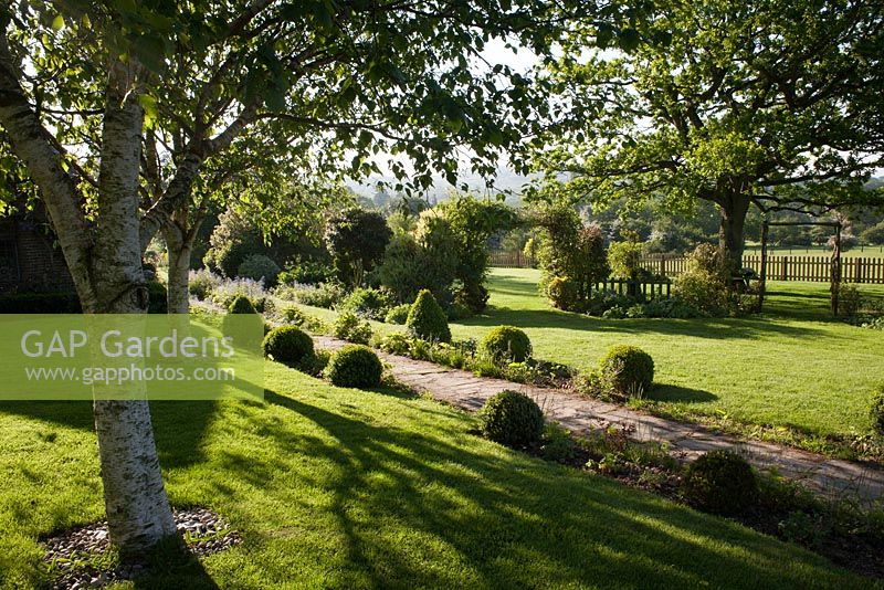 View of the garden, Wyckhurst Kent