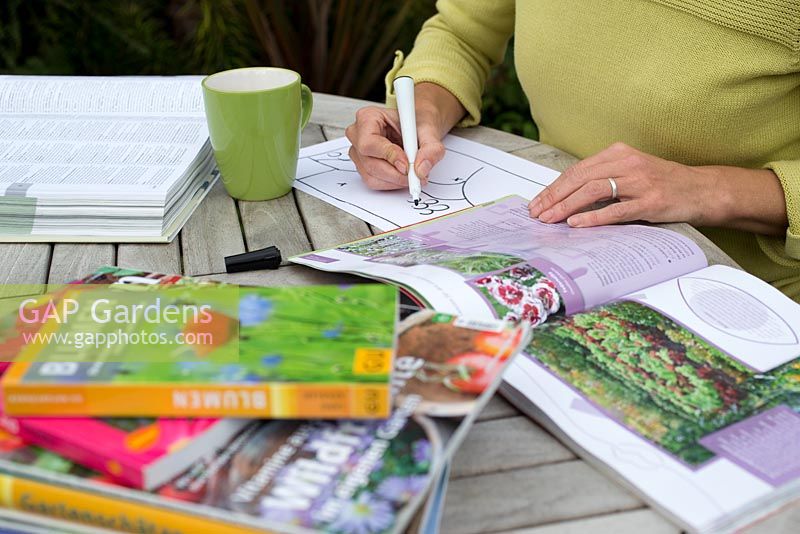 Garden Planning - German books and Magazines