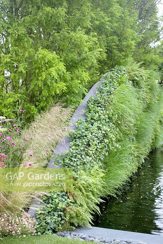 'Bridge Over Troubled Water' - Gold medal winner and Best Show Garden - RHS Hampton Court Flower Show 2012