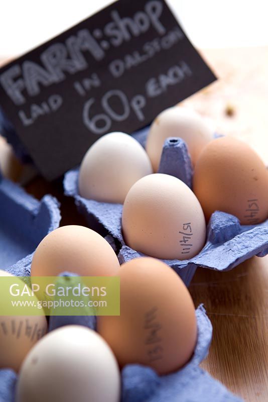Eggs from Farm Shop, Dalston, London
