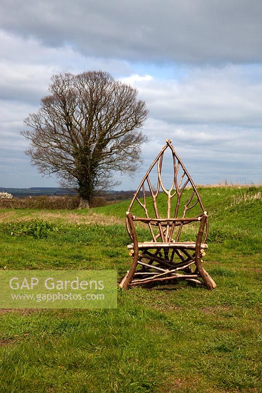 One of Andrews garden chairs