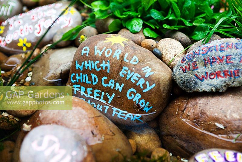 Detail of 'What will we leave: NSPCC Garden of Magical Childhood'- artisan category 