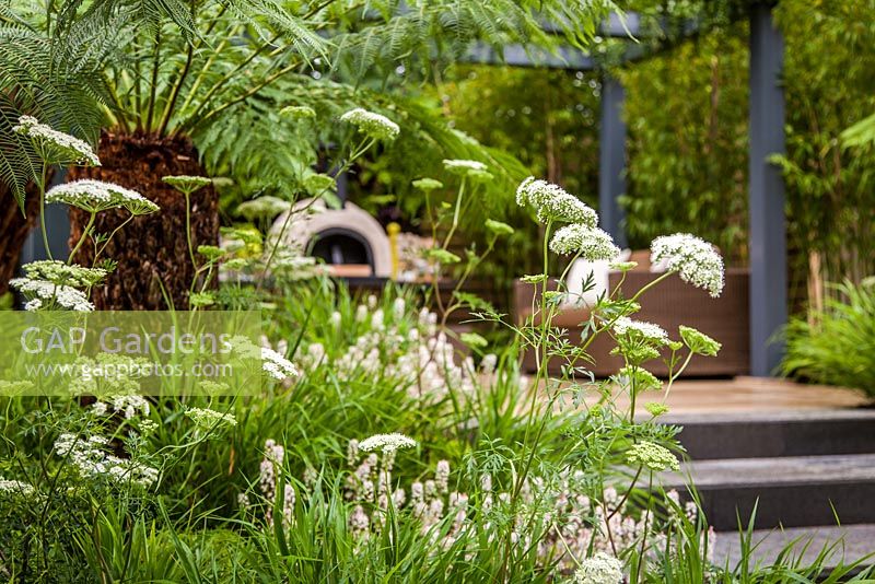 'Live Outdoors' - Low Cost, High Impact Garden, RHS Hampton Court Palace Flower Show 2012