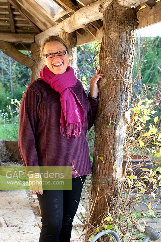 Alison - garden owner - Midney 