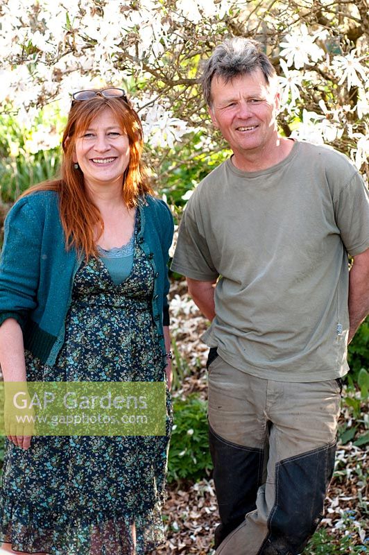Thierry and Monique Donet, Owner and Designer of Jardin du Berchigranges