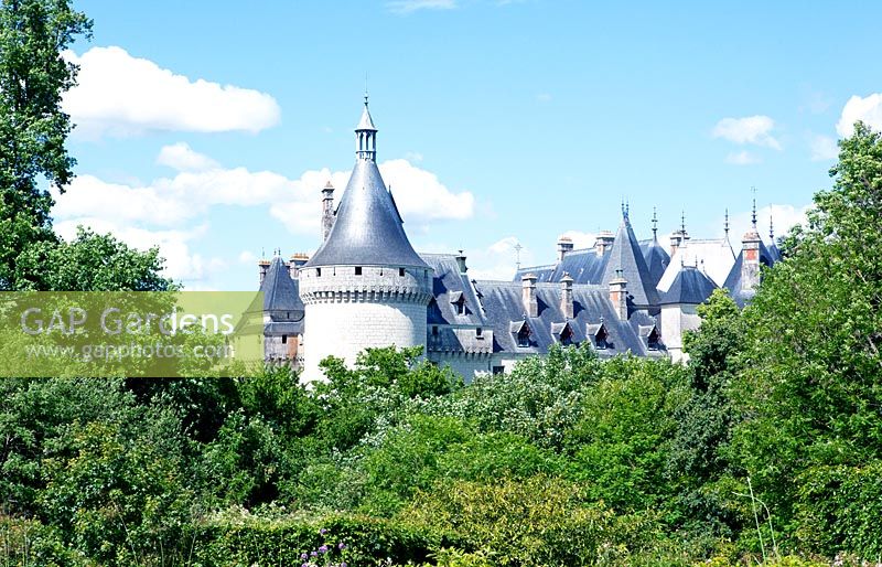 Castle of Chaumont sur Loire, France