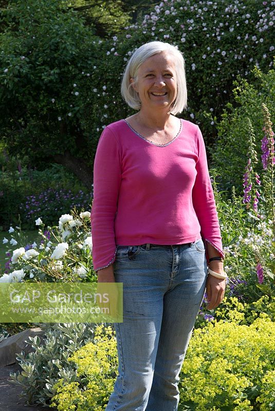 The owner of The Garden House, Ashley, June