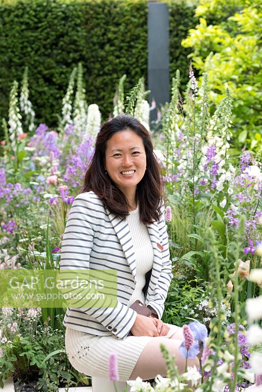 Hay Joung Hwang, garden designer. Designer of LG Smart Garden. RHS Chelsea Flower Show 2016.