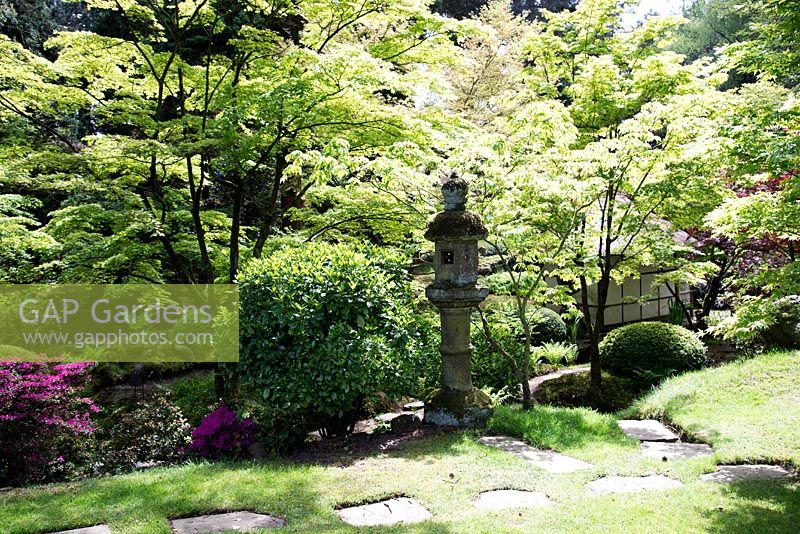 The Japanese garden, Tatton Park, Cheshire.