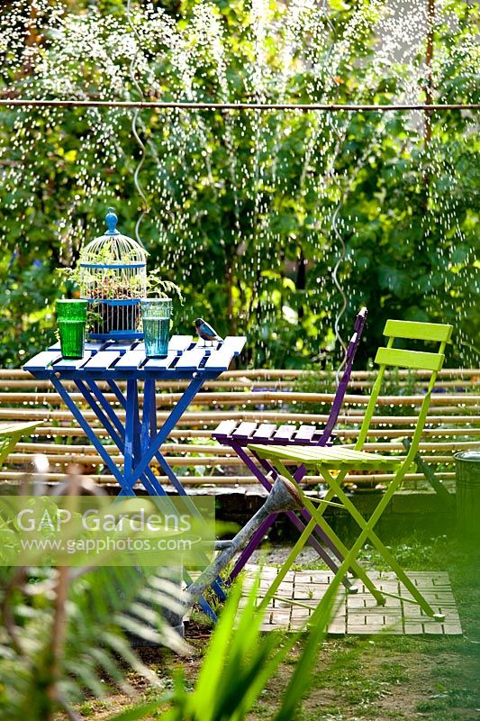Ikea TARNO furniture - Gaetano Zoccali garden. Milan. Italy
