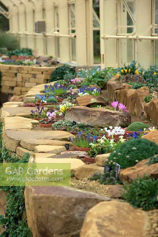 Alpine house at RHS Harlow Carr