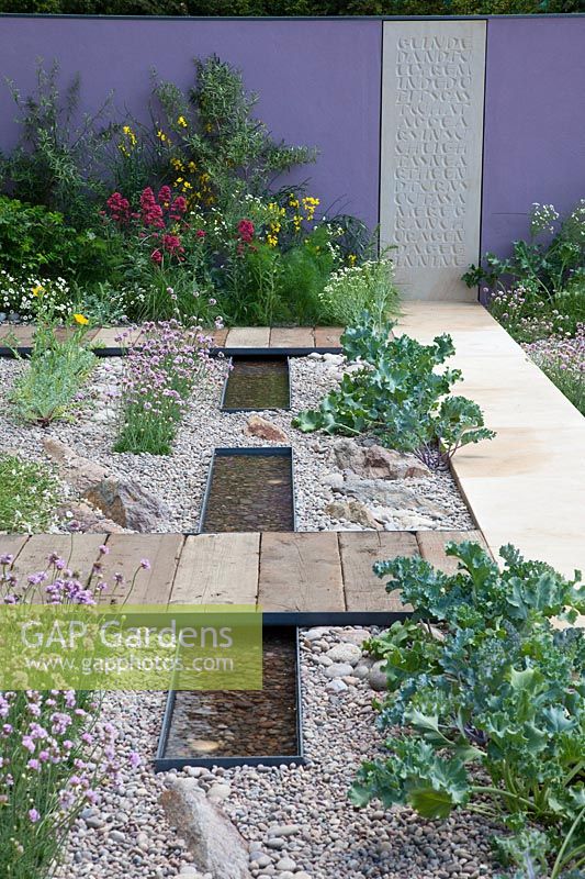 The Cancer Research UK Garden designed by Robert Myers at the RHS Chelsea Flower Show 2011