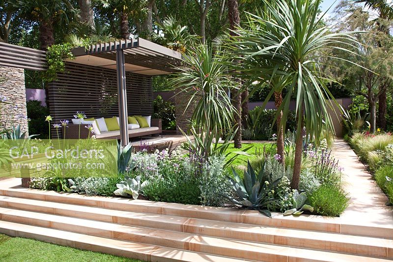 The Cancer Research UK Garden designed by Robert Myers at the RHS Chelsea Flower Show 2011