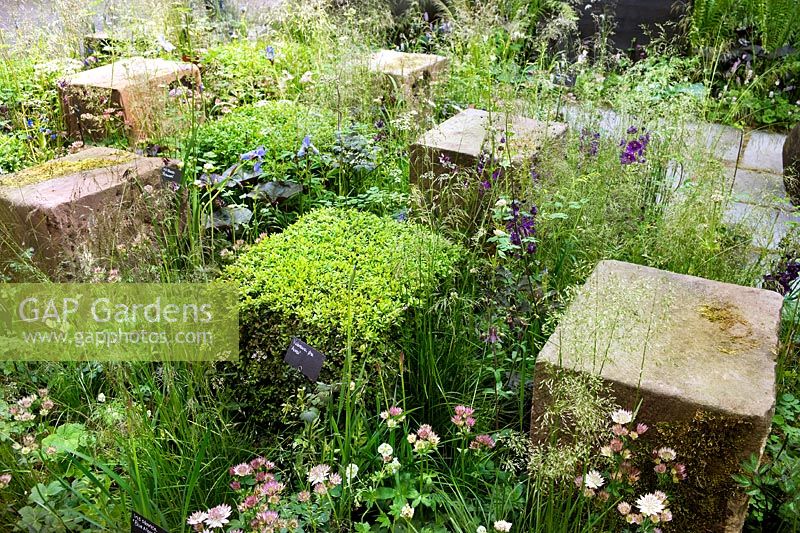 The Scotland's Garden Scheme show garden designed by Colin McBeath at Gardening Scotland 2010