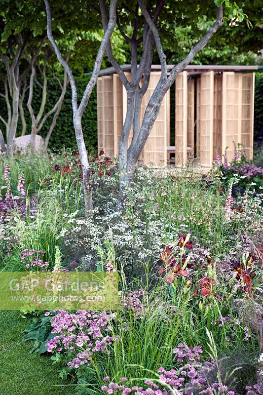 Nature and Human Intervention, The Laurent-Perrier Garden by Luciano Giubbilei at RHS Chelsea Flower Show 2011