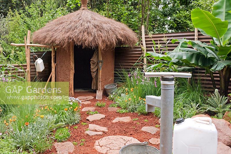 Herbert Smith Garden for WaterAid at RHS Chelsea Flower Show 2012. Artisan garden design by Patricia Thirion and Janet Honour