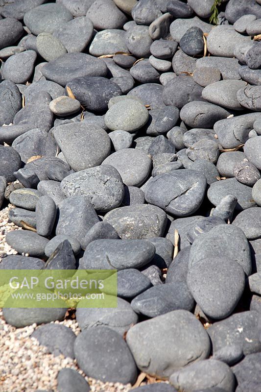 gray pebble stones