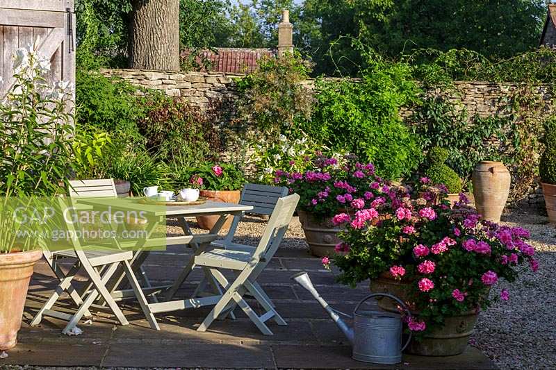 Barbara Stockitts garden at West Kington, Wiltshire