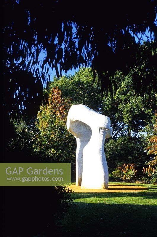 RHS Wisley Surrey The Arch sculpture by Henry Moore