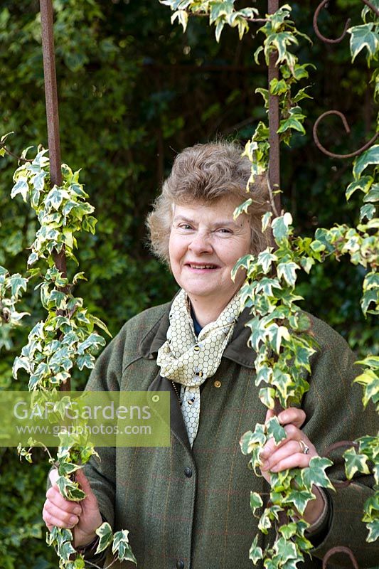 A portrait of Juliet Davies, owner of Kapunda Plants, Bath. 